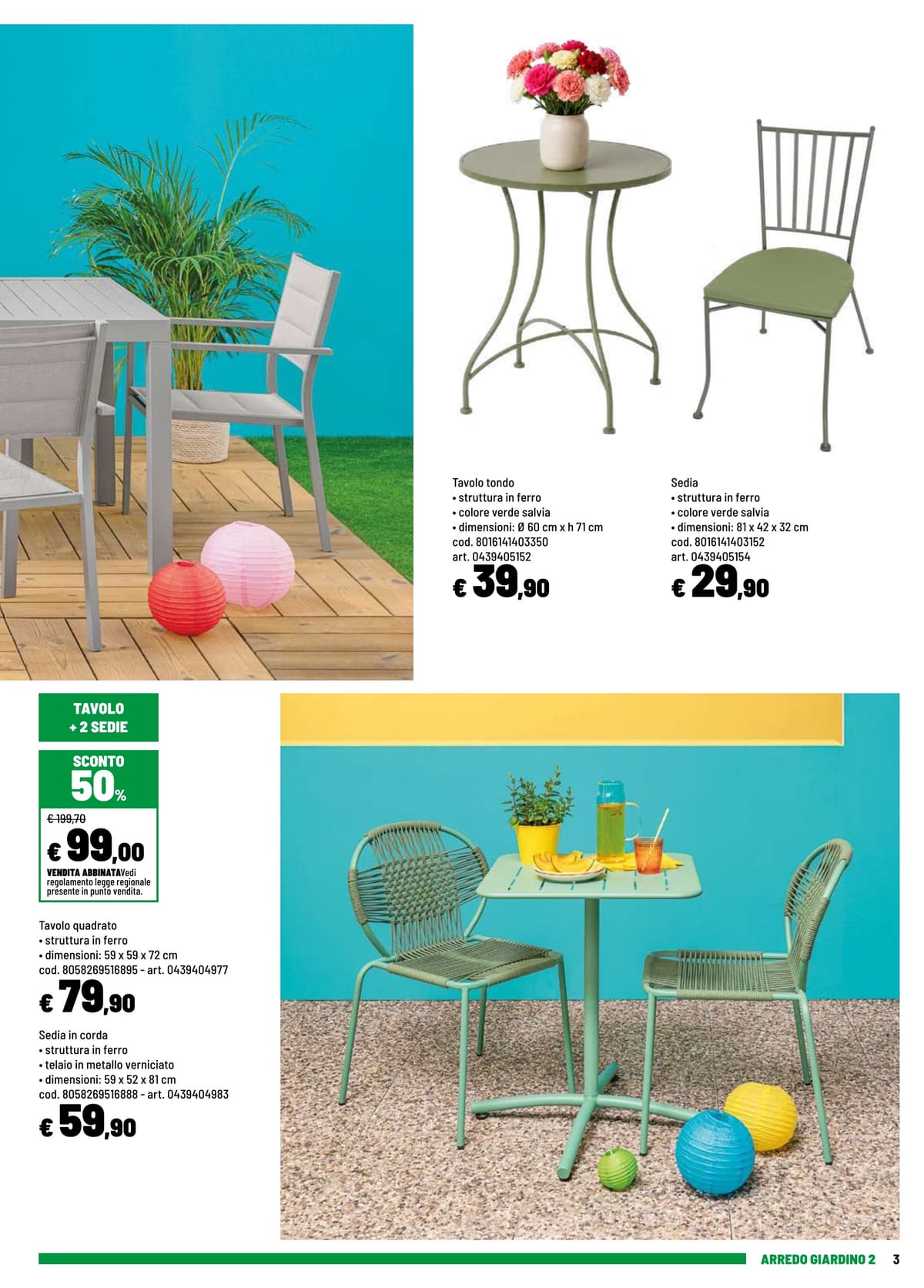 Pagina 3. del volantino Iper La grande i - ARREDO GIARDINO  dal 15/06/2026