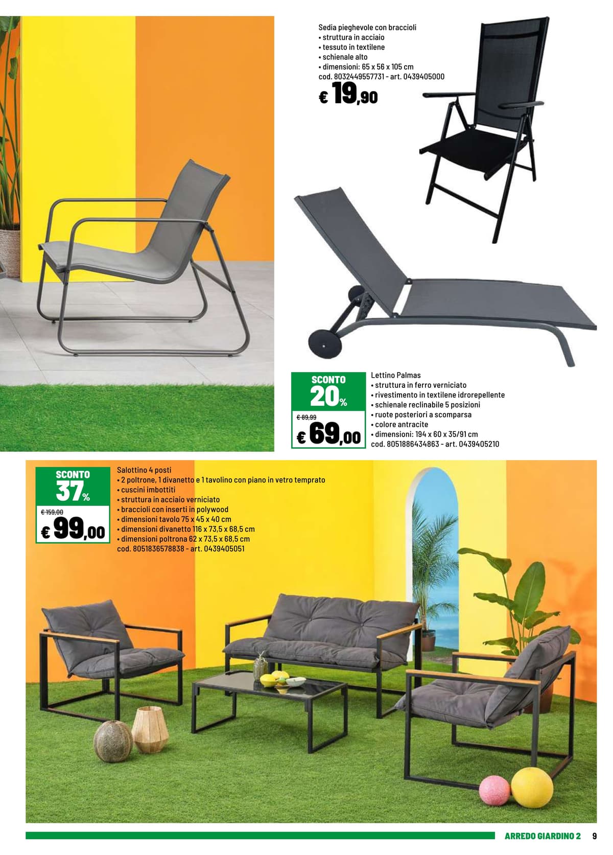 Pagina 9. del volantino Iper La grande i - ARREDO GIARDINO  dal 15/06/2026