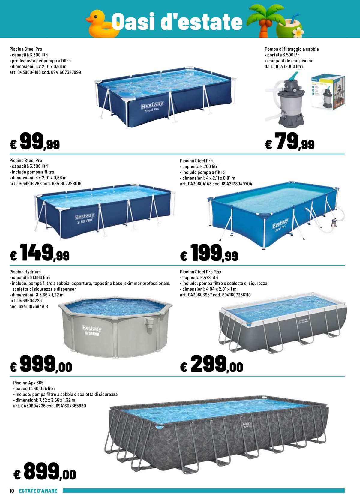 Pagina 10. del volantino Iper La grande i - ESTATE D'AMARE dal 15/06/2026