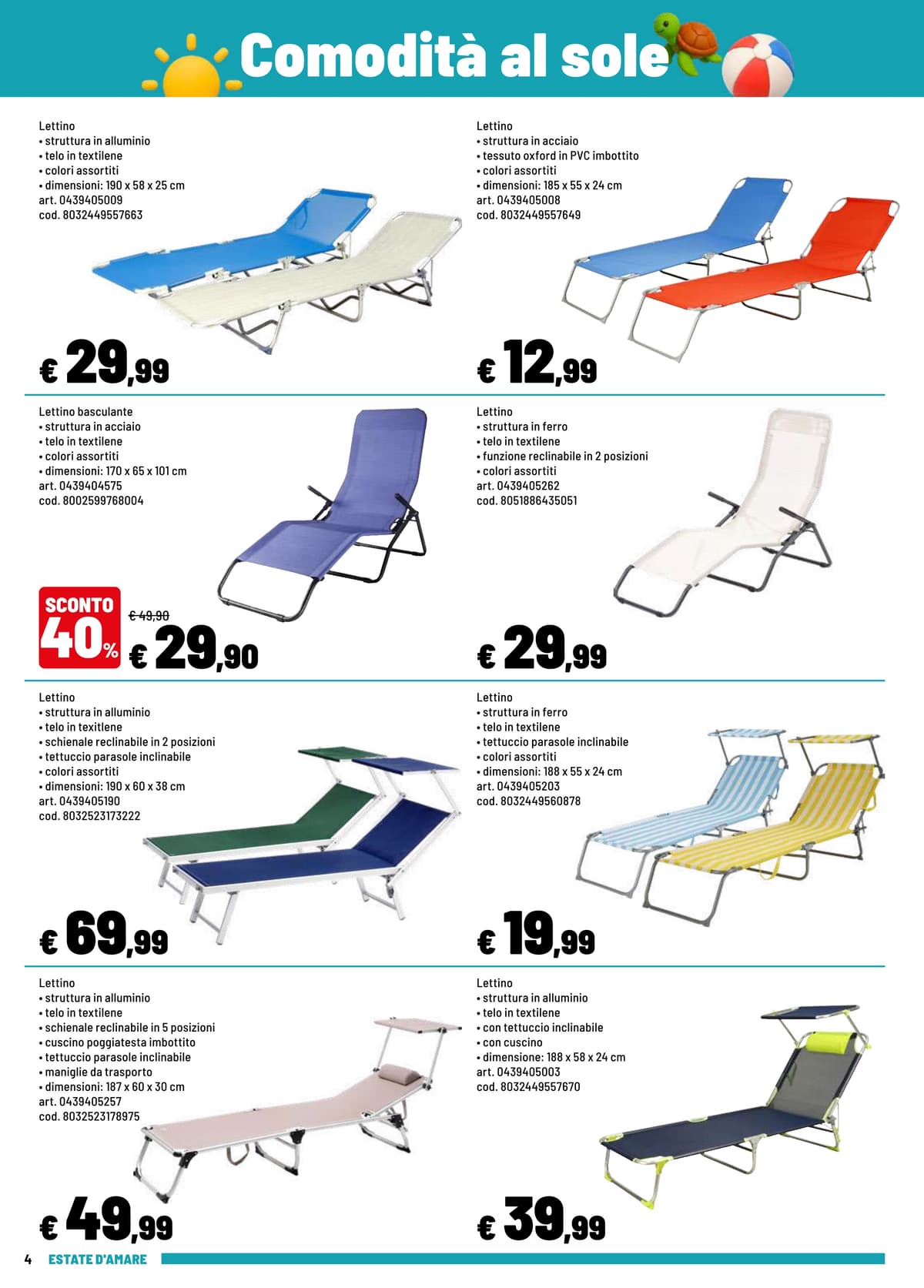 Pagina 4. del volantino Iper La grande i - ESTATE D'AMARE