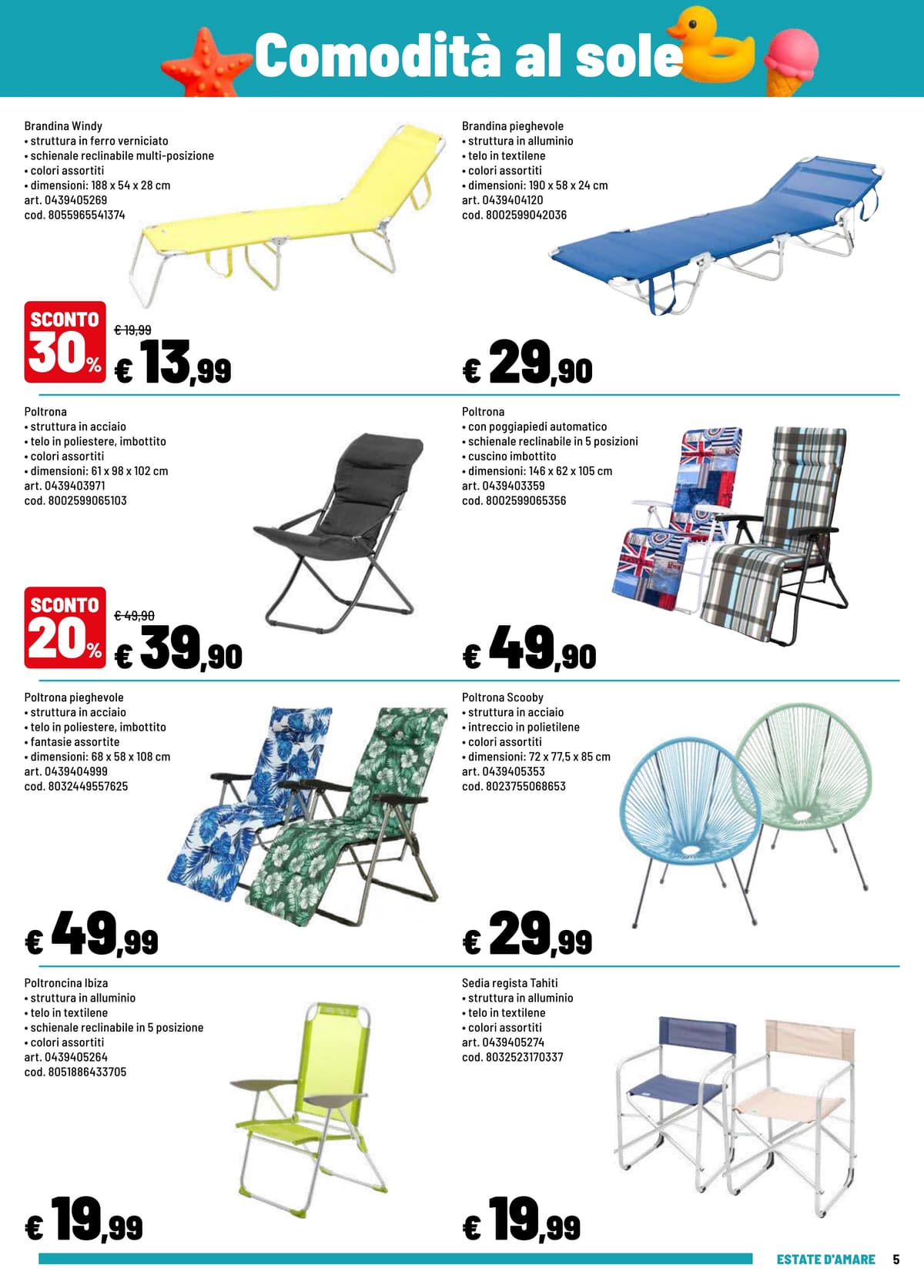 Pagina 5. del volantino Iper La grande i - ESTATE D'AMARE dal 15/06/2026