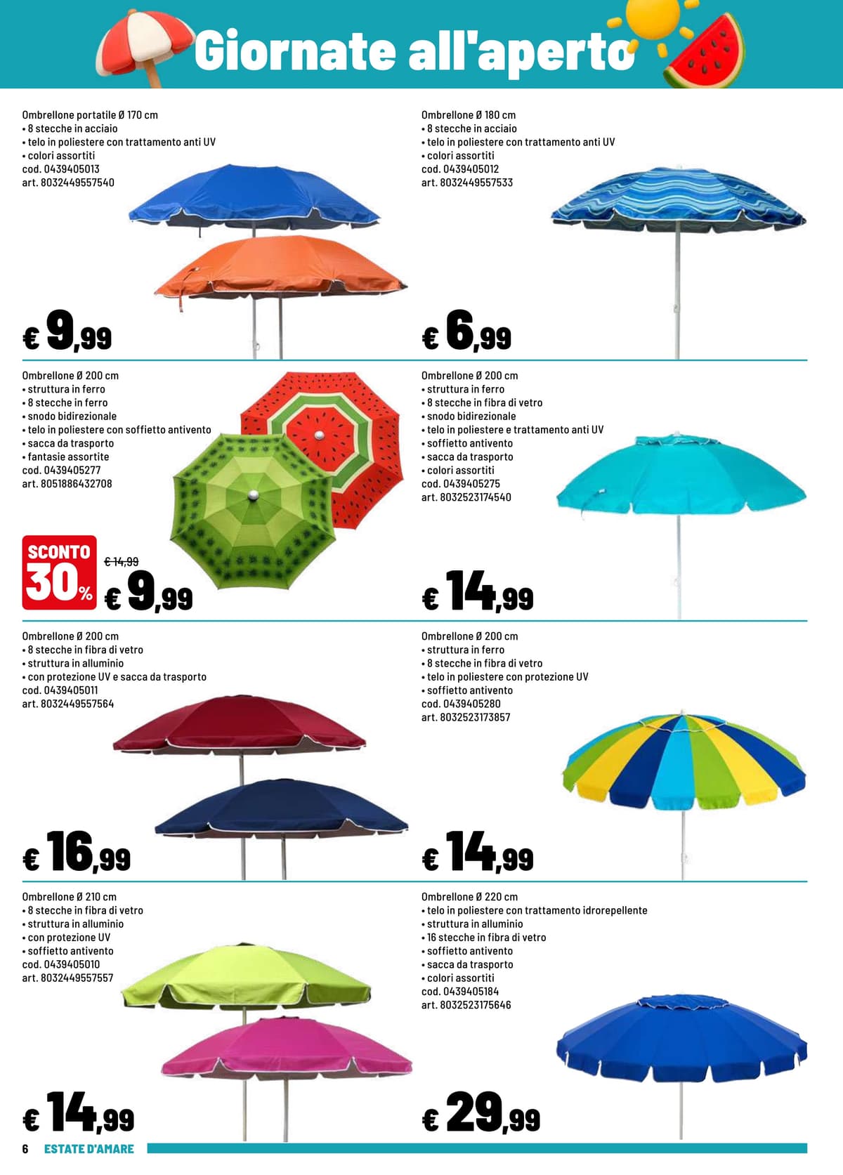 Pagina 6. del volantino Iper La grande i - ESTATE D'AMARE