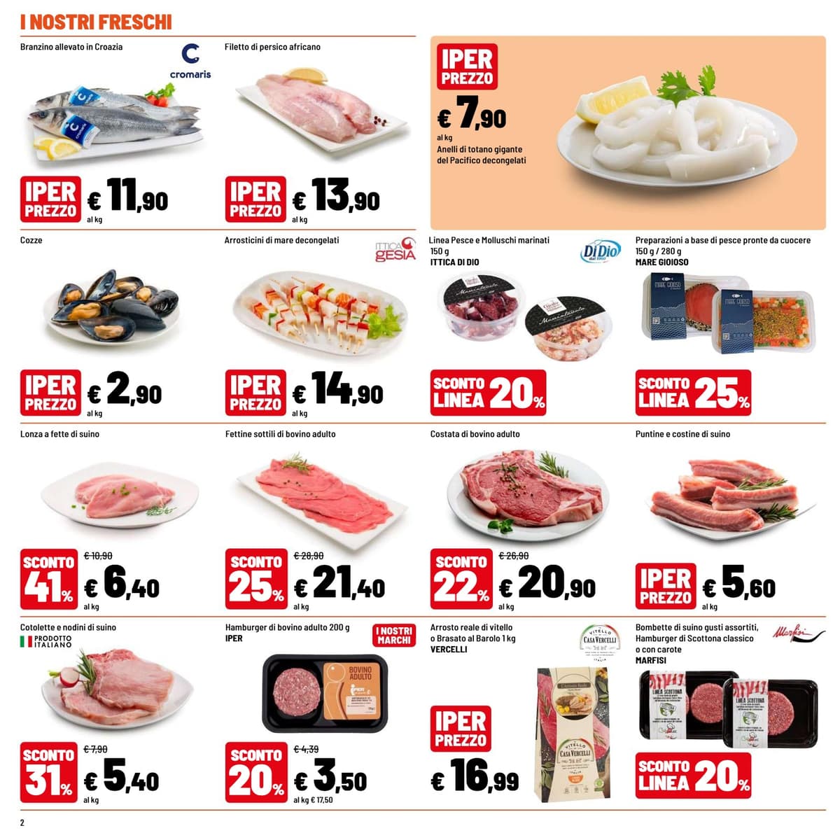 Pagina 2. del volantino Iper La grande i - GRANDI OCCASIONI dal 23/06/2026