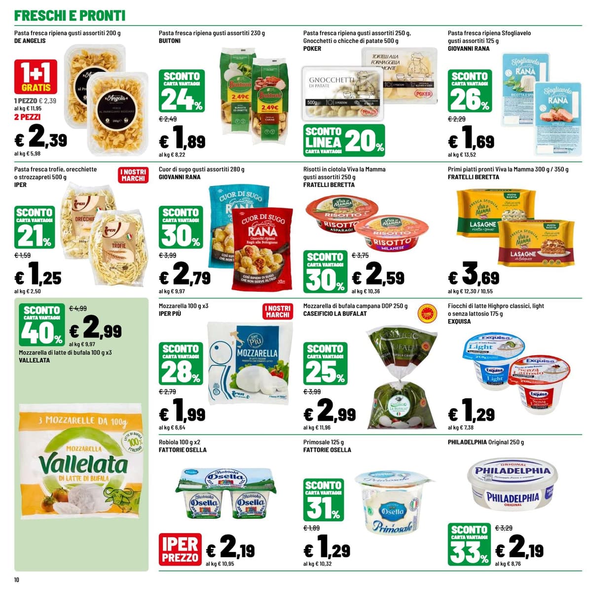 Pagina 10. del volantino Iper La grande i - GRANDI OCCASIONI dal 23/06/2026