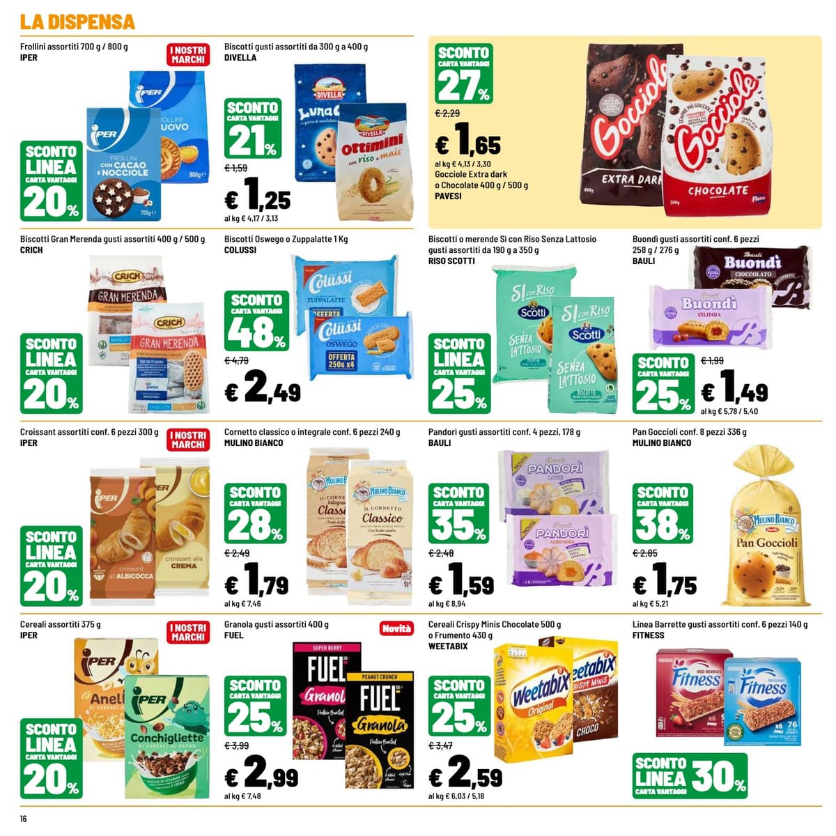 Pagina 16. del volantino Iper La grande i - GRANDI OCCASIONI dal 23/06/2026
