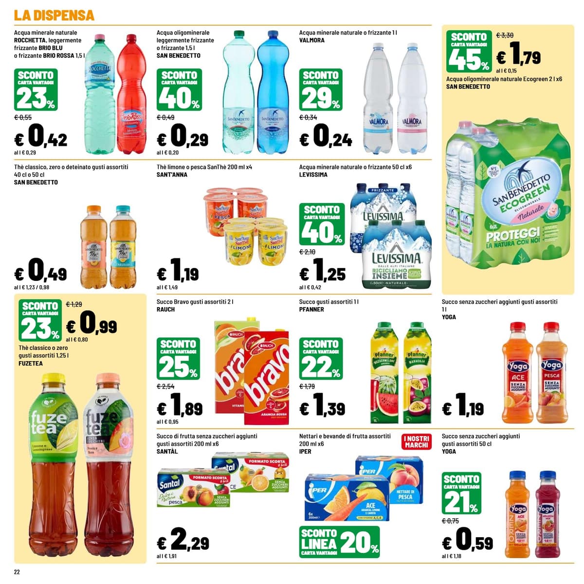 Pagina 22. del volantino Iper La grande i - GRANDI OCCASIONI dal 23/06/2026