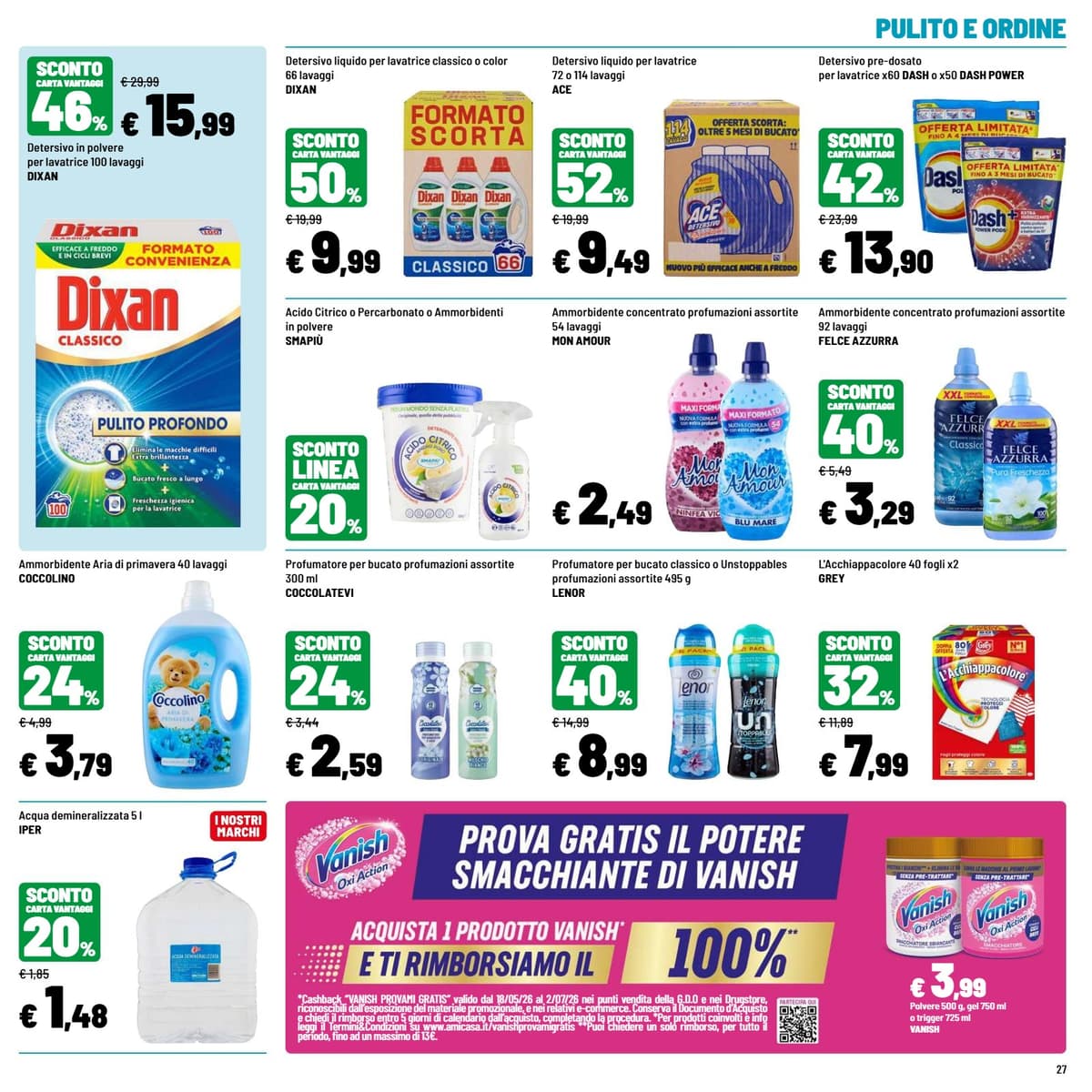 Pagina 27. del volantino Iper La grande i - GRANDI OCCASIONI