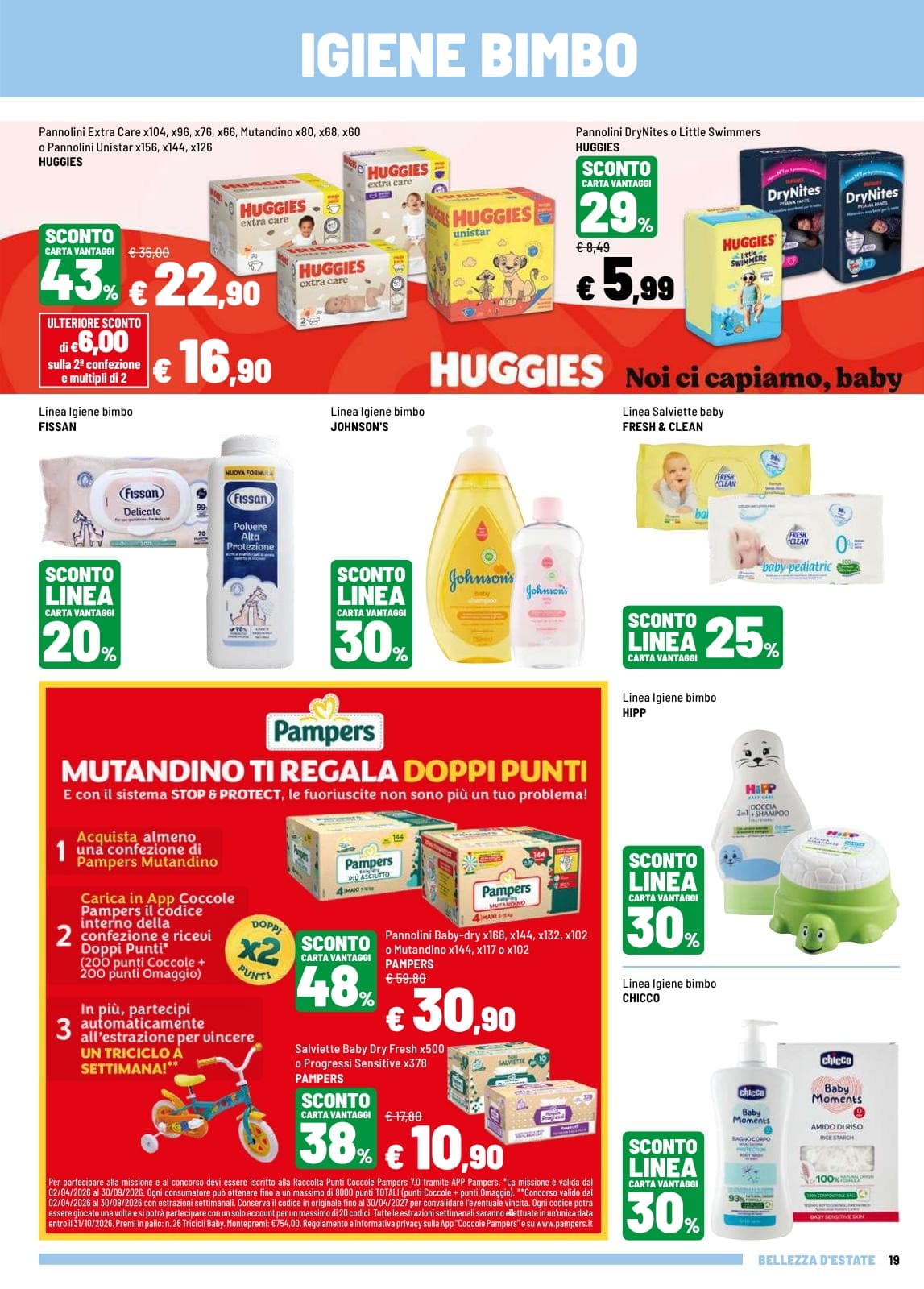 Pagina 19. del volantino Iper La grande i - BELLEZZA D'ESTATE