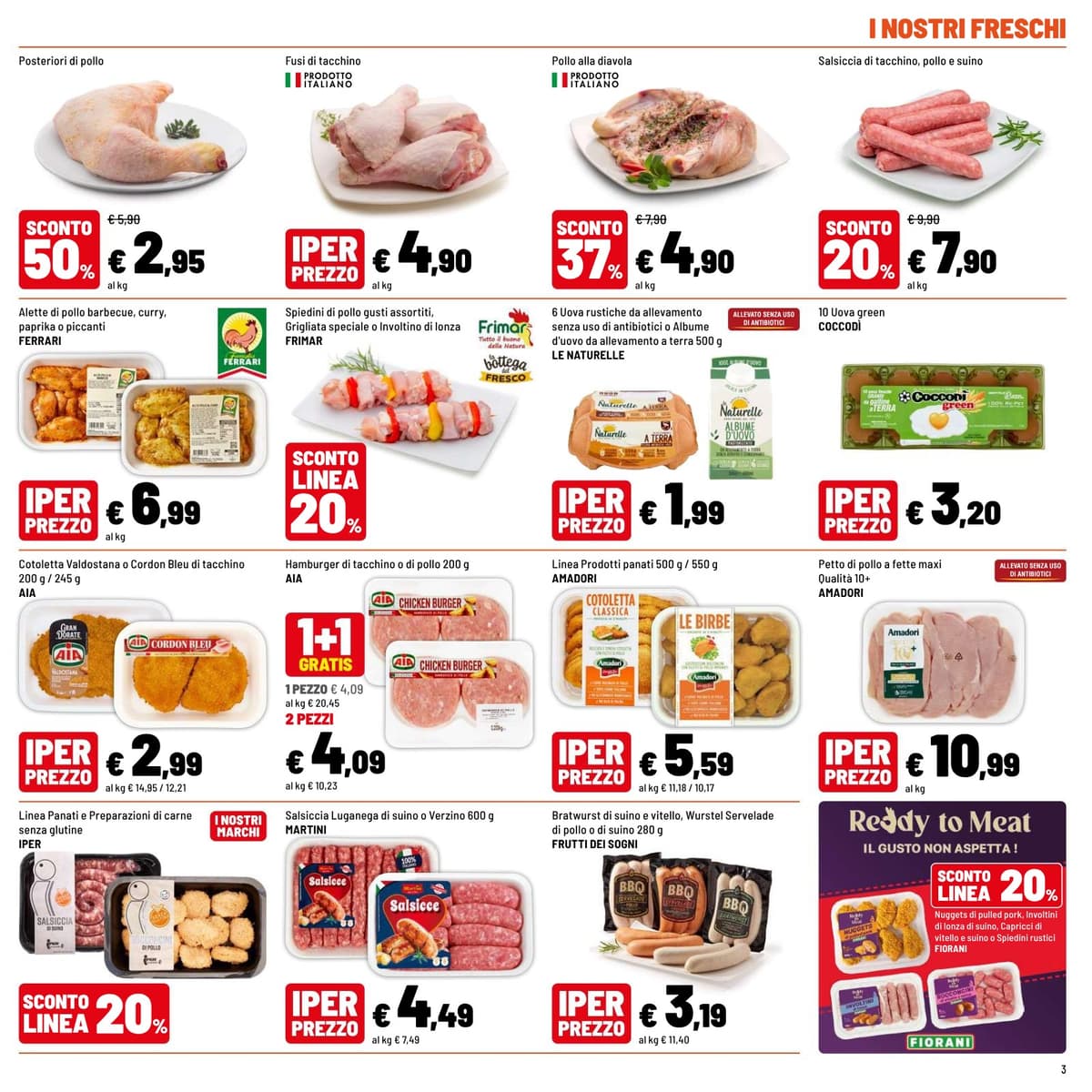 Pagina 3. del volantino Iper La grande i - FRESCO RISPARMIO dal 14/07/2026