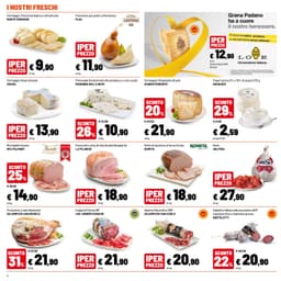 Pagina 4 del volantino Iper La grande i FRESCO RISPARMIO