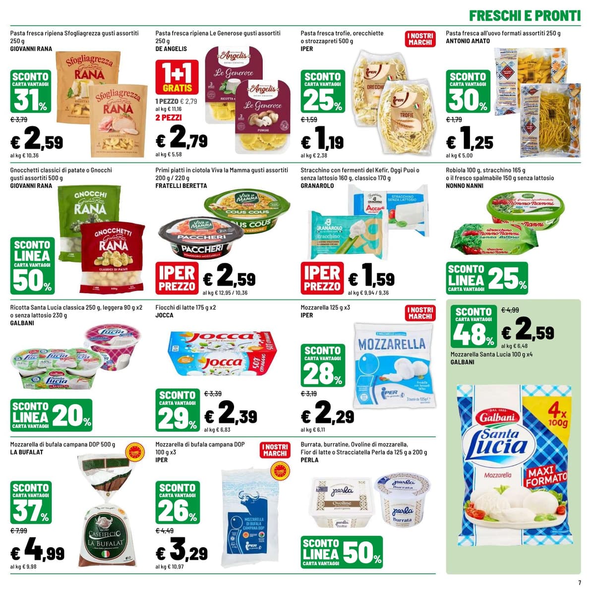 Pagina 7. del volantino Iper La grande i - FRESCO RISPARMIO dal 14/07/2026