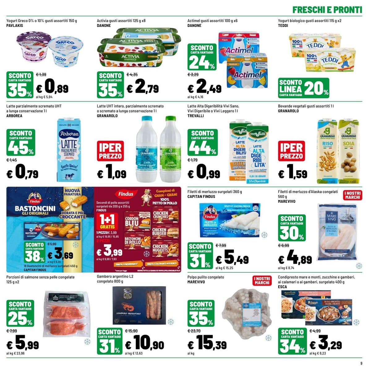 Pagina 9. del volantino Iper La grande i - FRESCO RISPARMIO dal 14/07/2026