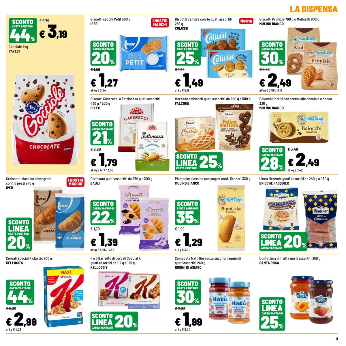 Pagina 11. del volantino Iper La grande i - FRESCO RISPARMIO dal 14/07/2026