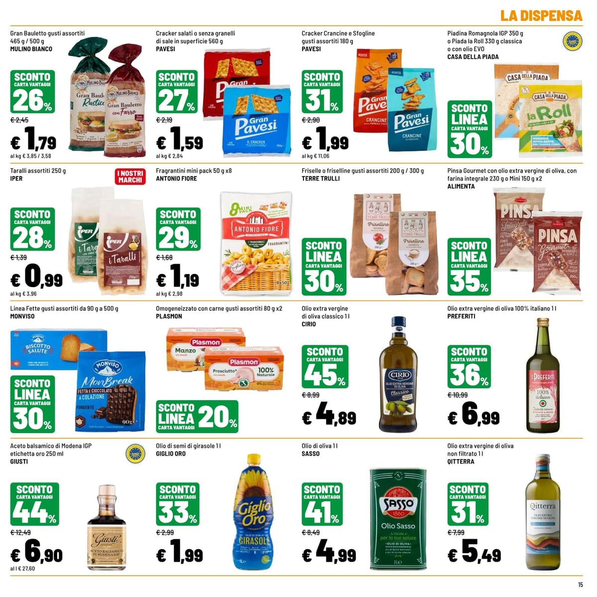 Pagina 15. del volantino Iper La grande i - FRESCO RISPARMIO dal 14/07/2026