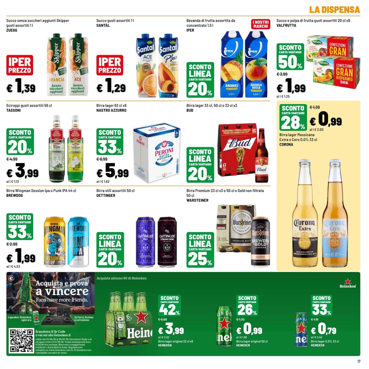 Pagina 17. del volantino Iper La grande i - FRESCO RISPARMIO dal 14/07/2026