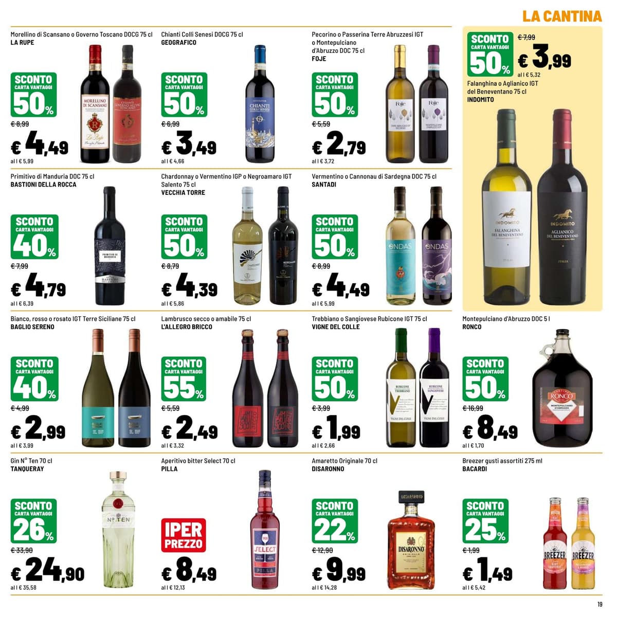 Pagina 19. del volantino Iper La grande i - FRESCO RISPARMIO dal 14/07/2026