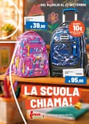 Copertina del volantino Iper La grande i LA SCUOLA CHIAMA!