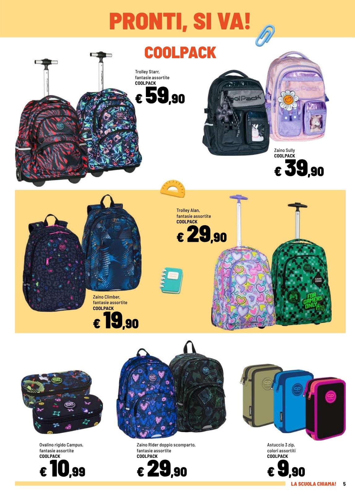 Pagina 5. del volantino Iper La grande i - LA SCUOLA CHIAMA! dal 14/07/2026
