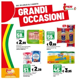 Pagina 1 del volantino Iper La grande i GRANDI OCCASIONI