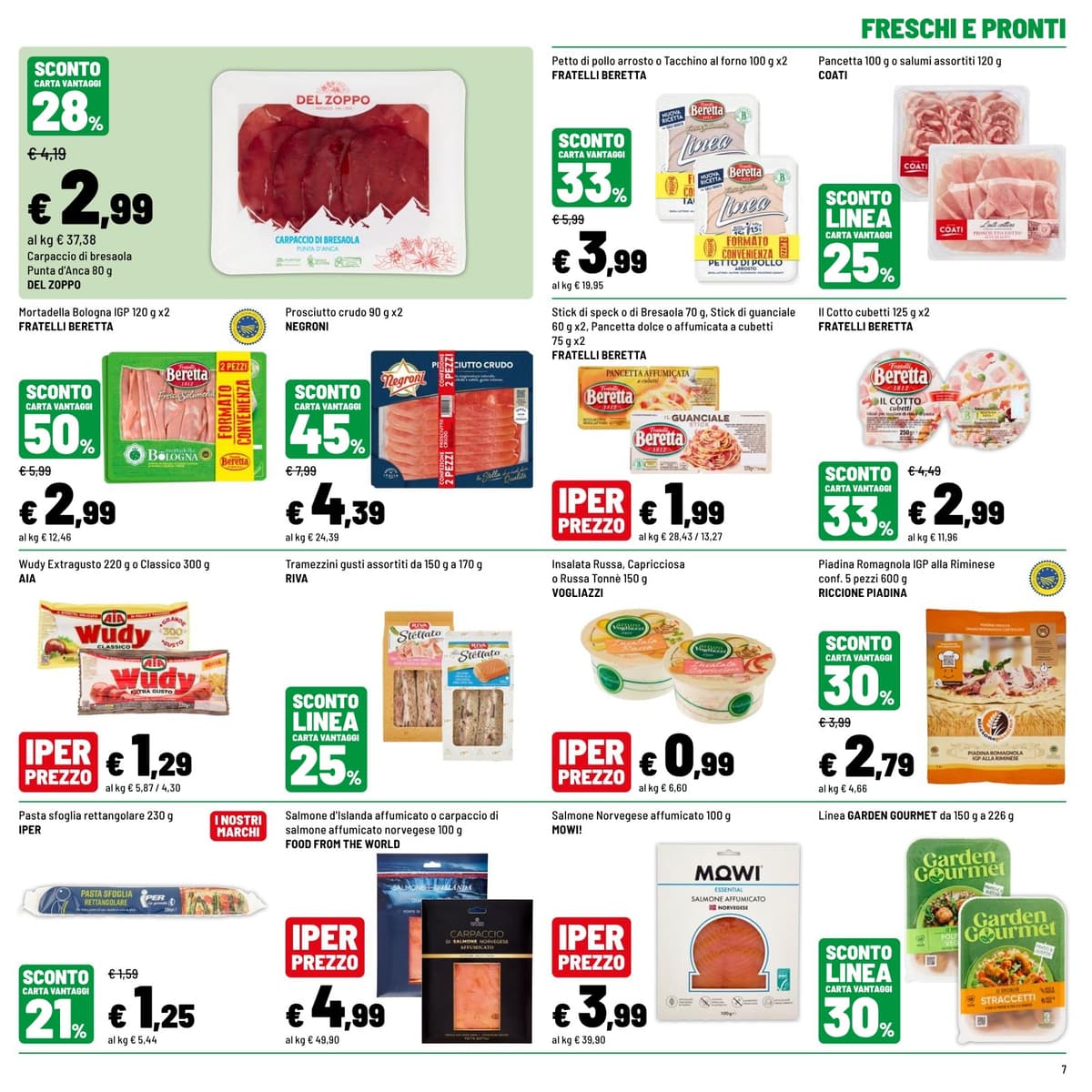 Pagina 7. del volantino Iper La grande i - GRANDI OCCASIONI dal 28/07/2026