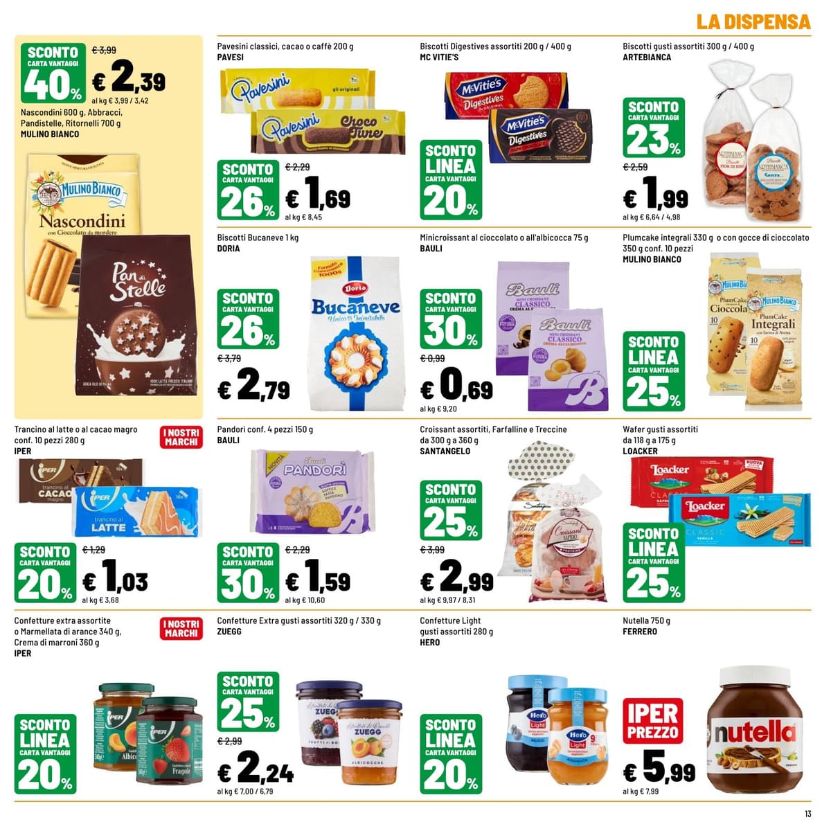 Pagina 13. del volantino Iper La grande i - GRANDI OCCASIONI dal 28/07/2026
