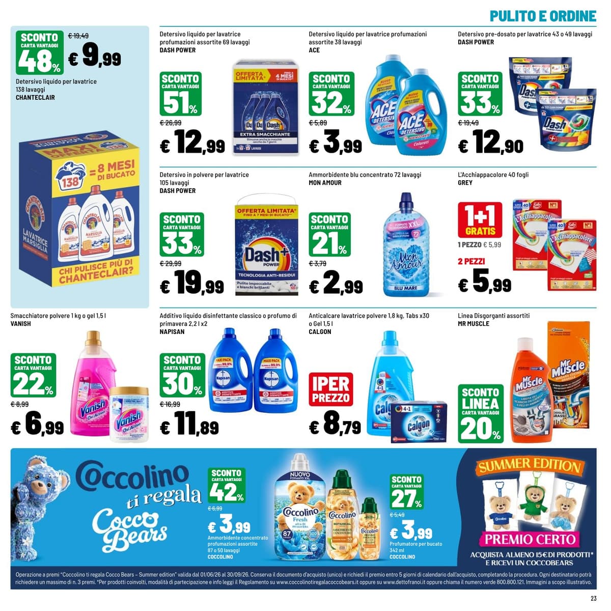 Pagina 23. del volantino Iper La grande i - GRANDI OCCASIONI dal 28/07/2026