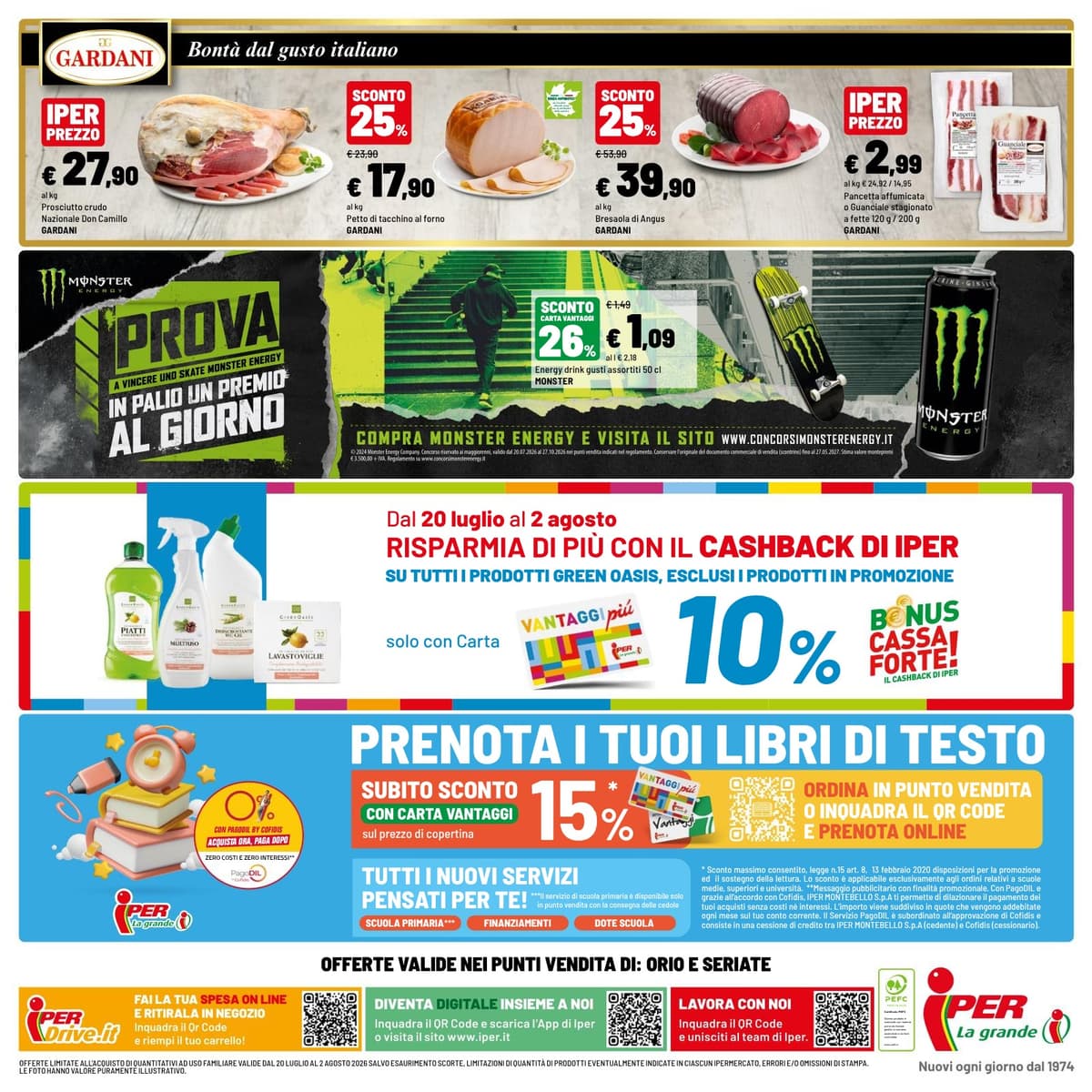 Pagina 32. del volantino Iper La grande i - GRANDI OCCASIONI dal 28/07/2026