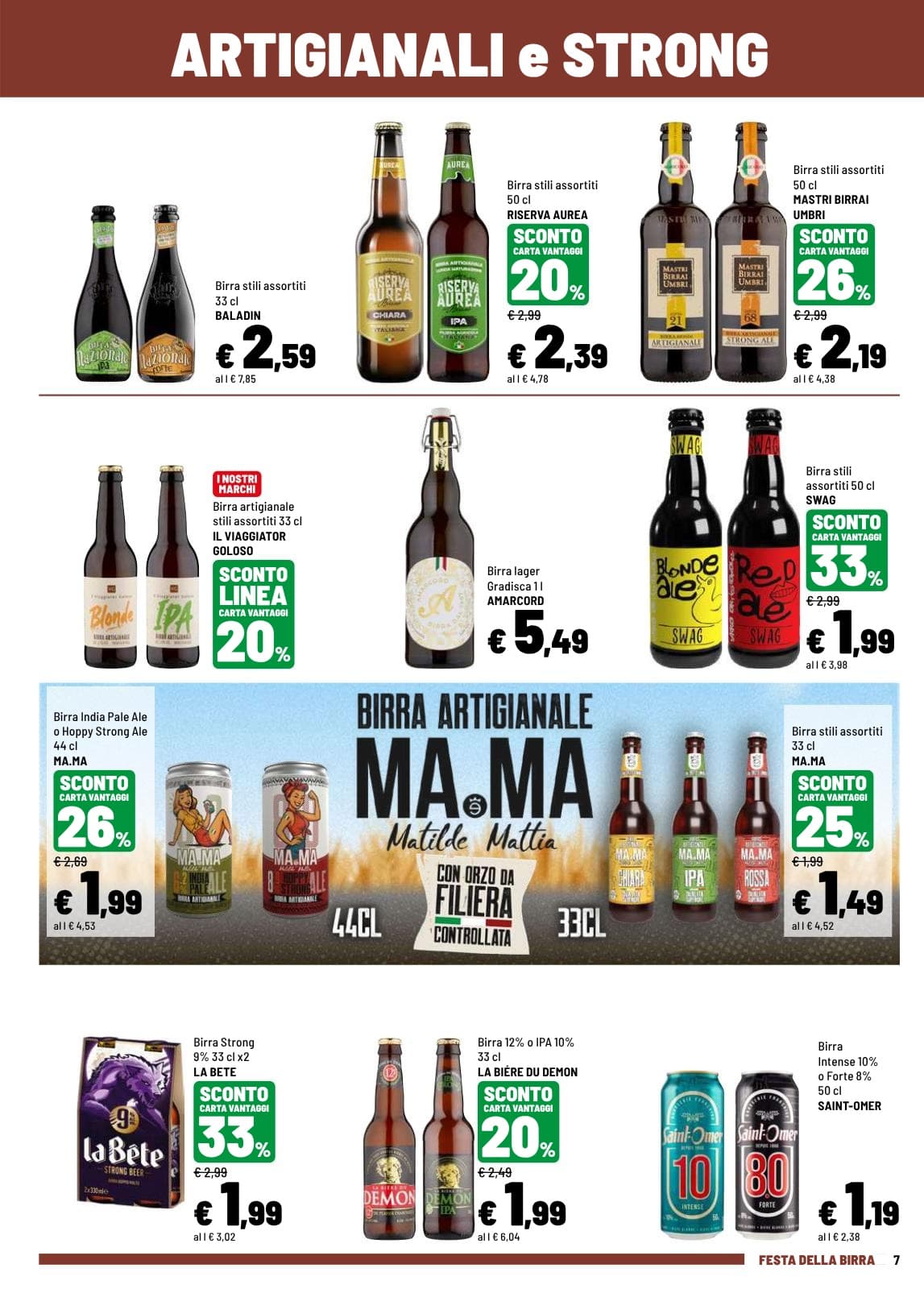 Pagina 7. del volantino Iper La grande i - FESTA DELLA BIRRA dal 28/07/2026
