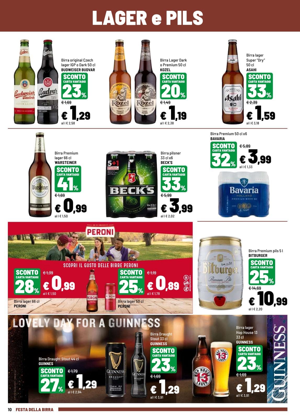 Pagina 9. del volantino Iper La grande i - FESTA DELLA BIRRA dal 28/07/2026