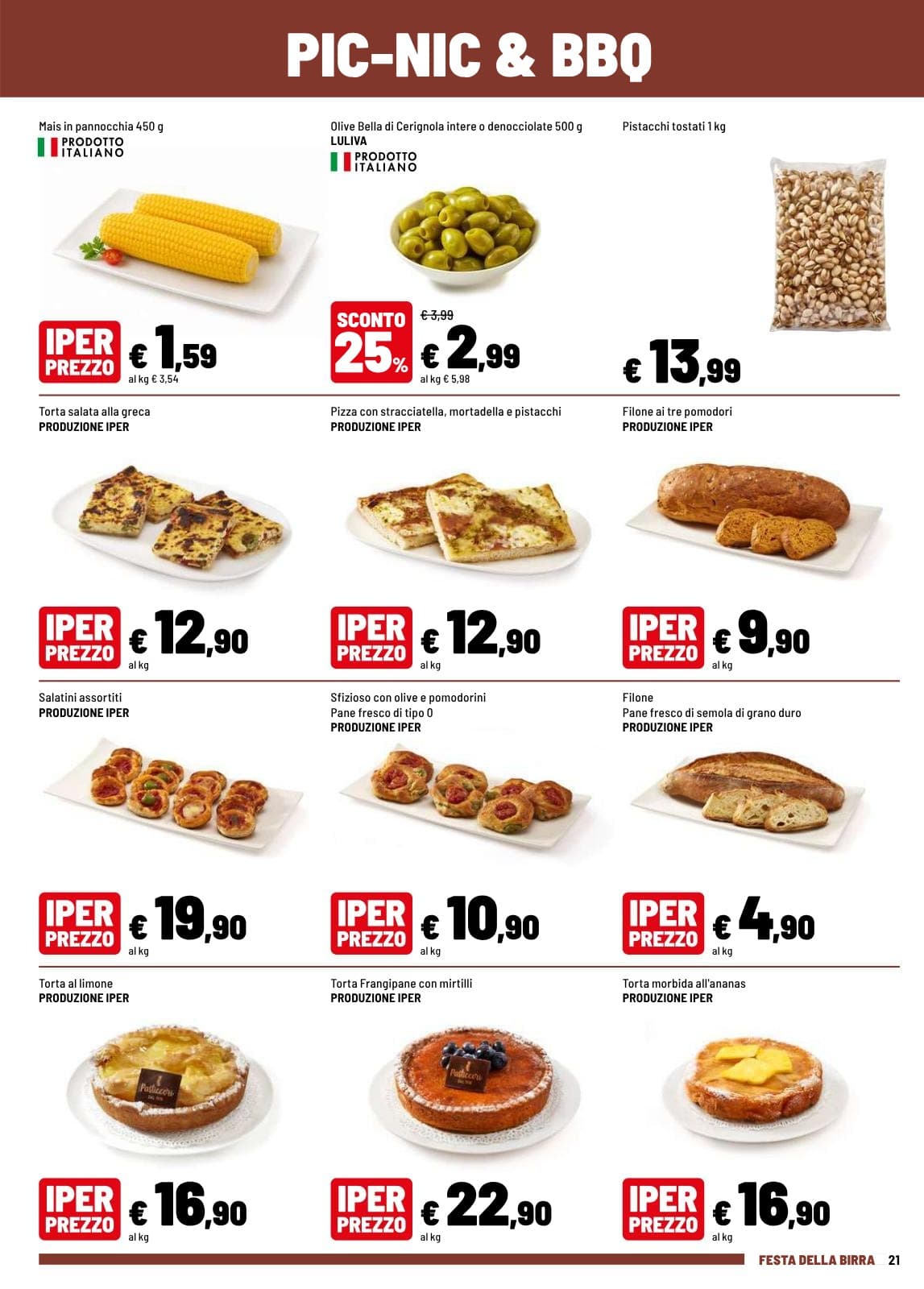 Pagina 20. del volantino Iper La grande i - FESTA DELLA BIRRA dal 28/07/2026