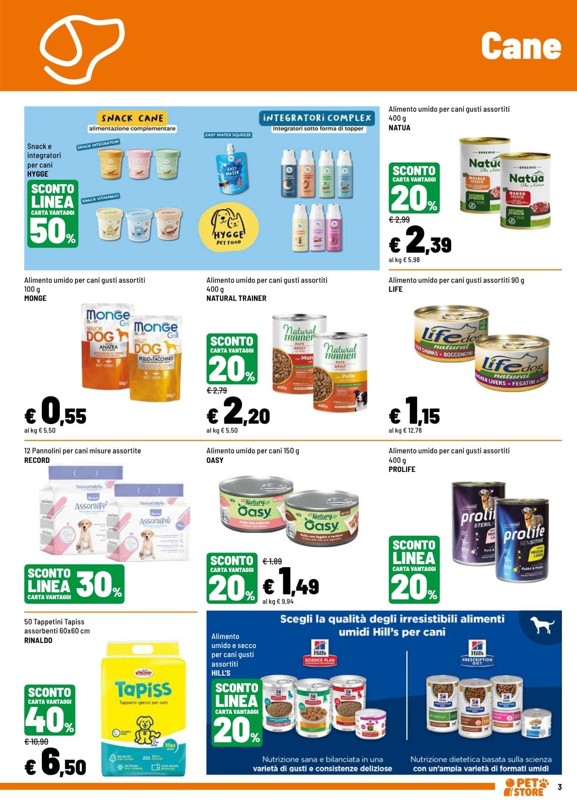 Pagina 3. del volantino Iper La grande i - SPECIALE PET FOOD dal 28/07/2026