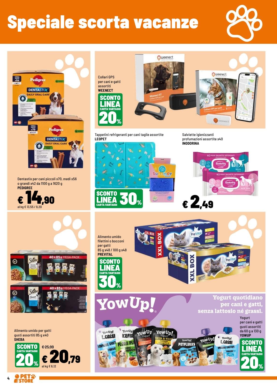Pagina 4. del volantino Iper La grande i - SPECIALE PET FOOD dal 28/07/2026