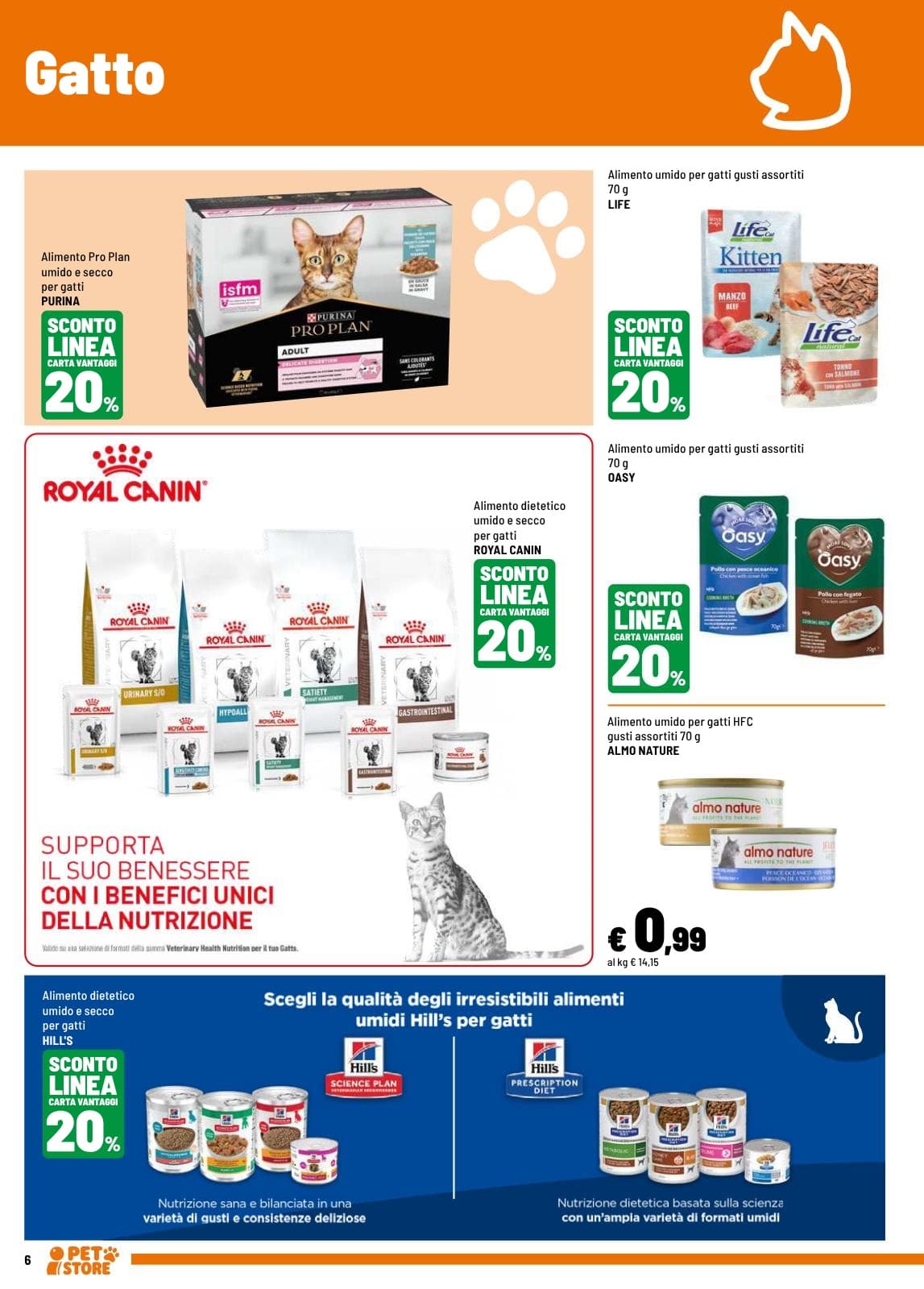 Pagina 6. del volantino Iper La grande i - SPECIALE PET FOOD dal 28/07/2026