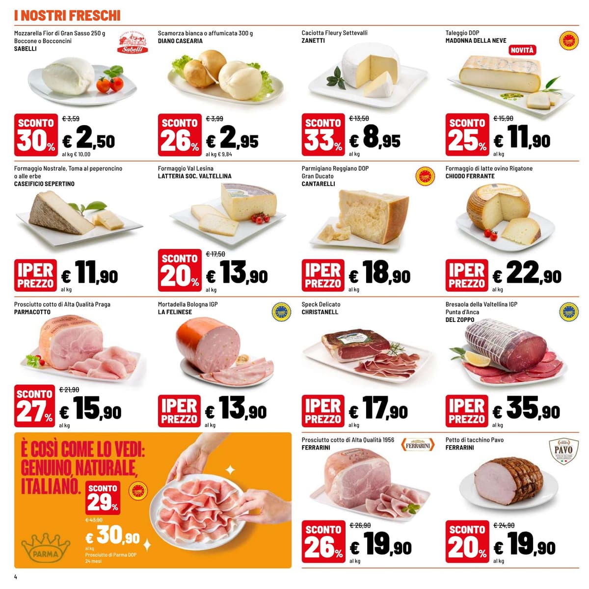 Pagina 4. del volantino Iper La grande i - OFFERTE D'ESTATE dal 23/08/2026