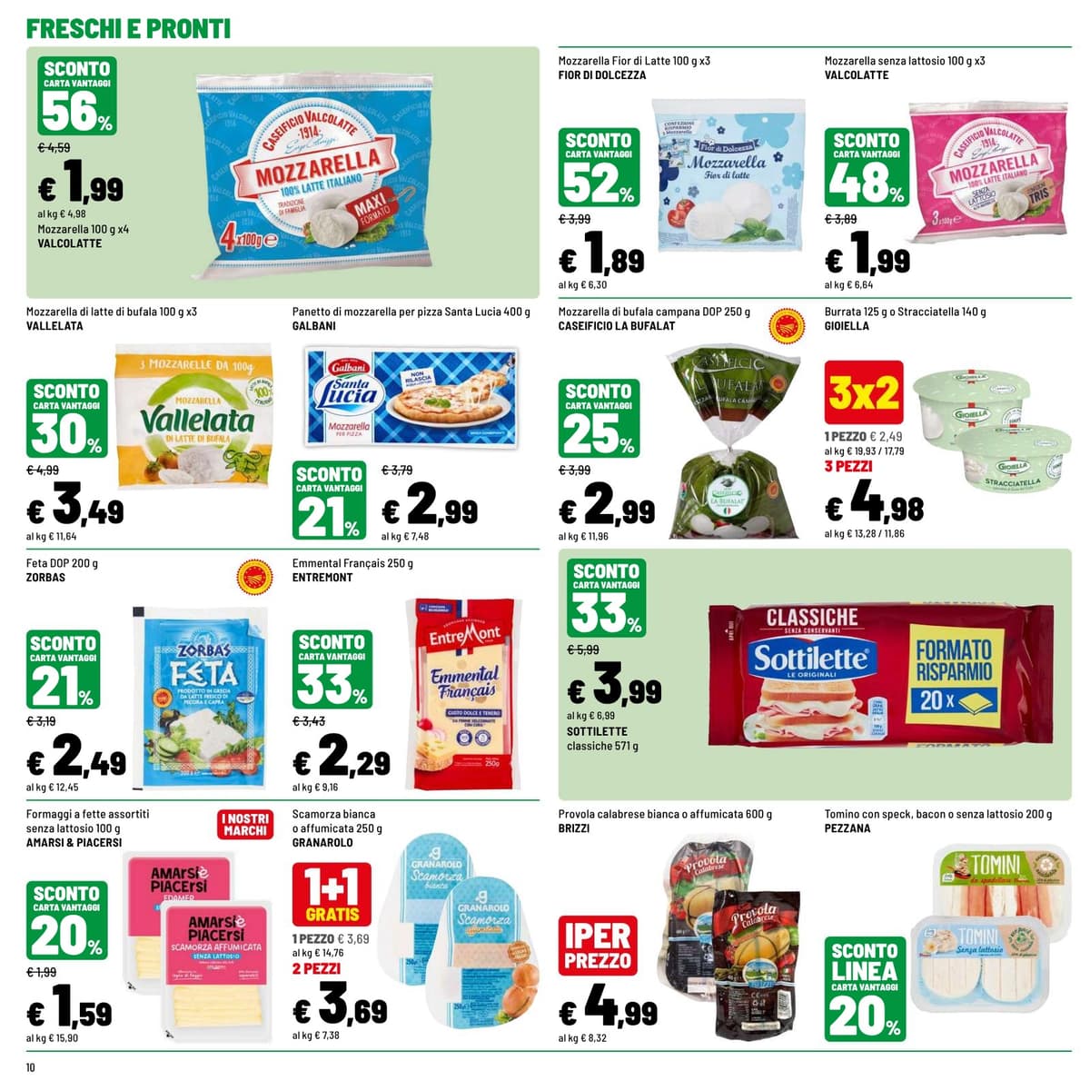 Pagina 10. del volantino Iper La grande i - OFFERTE D'ESTATE dal 23/08/2026
