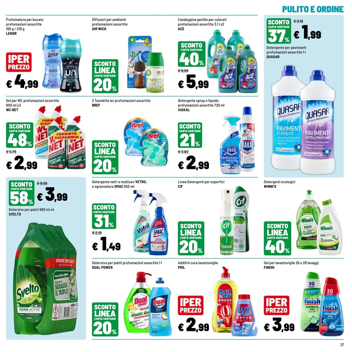 Pagina 27. del volantino Iper La grande i - OFFERTE D'ESTATE dal 23/08/2026