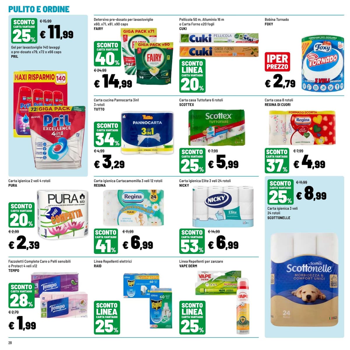 Pagina 28. del volantino Iper La grande i - OFFERTE D'ESTATE dal 23/08/2026