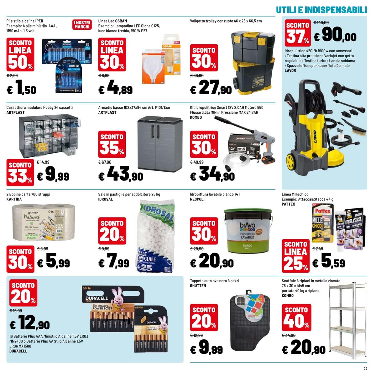 Pagina 33. del volantino Iper La grande i - OFFERTE D'ESTATE dal 23/08/2026