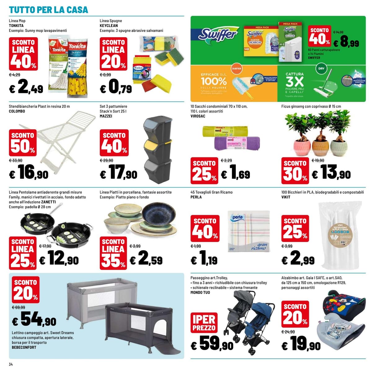 Pagina 34. del volantino Iper La grande i - OFFERTE D'ESTATE dal 23/08/2026