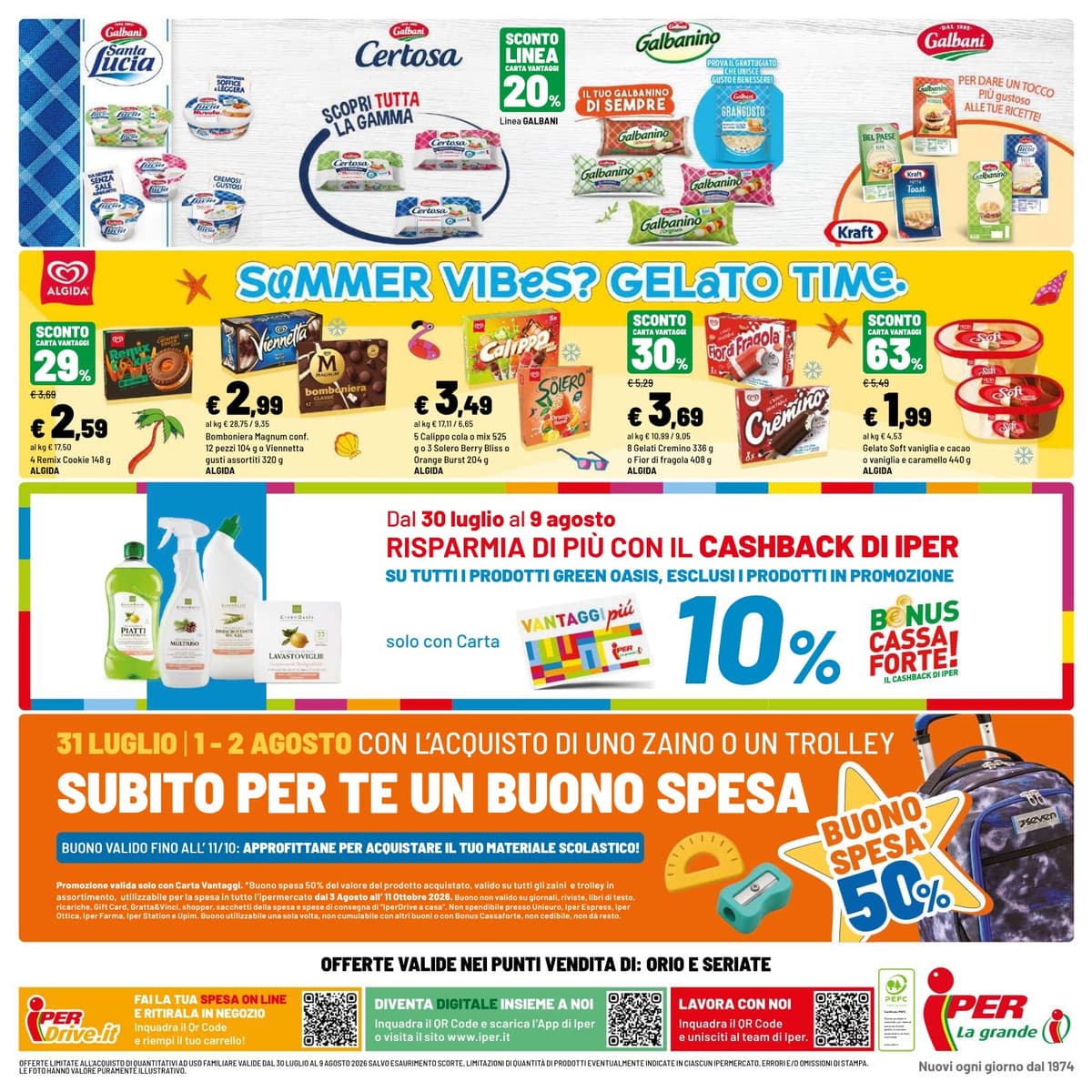 Pagina 40. del volantino Iper La grande i - OFFERTE D'ESTATE dal 23/08/2026
