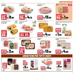 Pagina 3 del volantino Iper La grande i SCONTI GUSTOSI