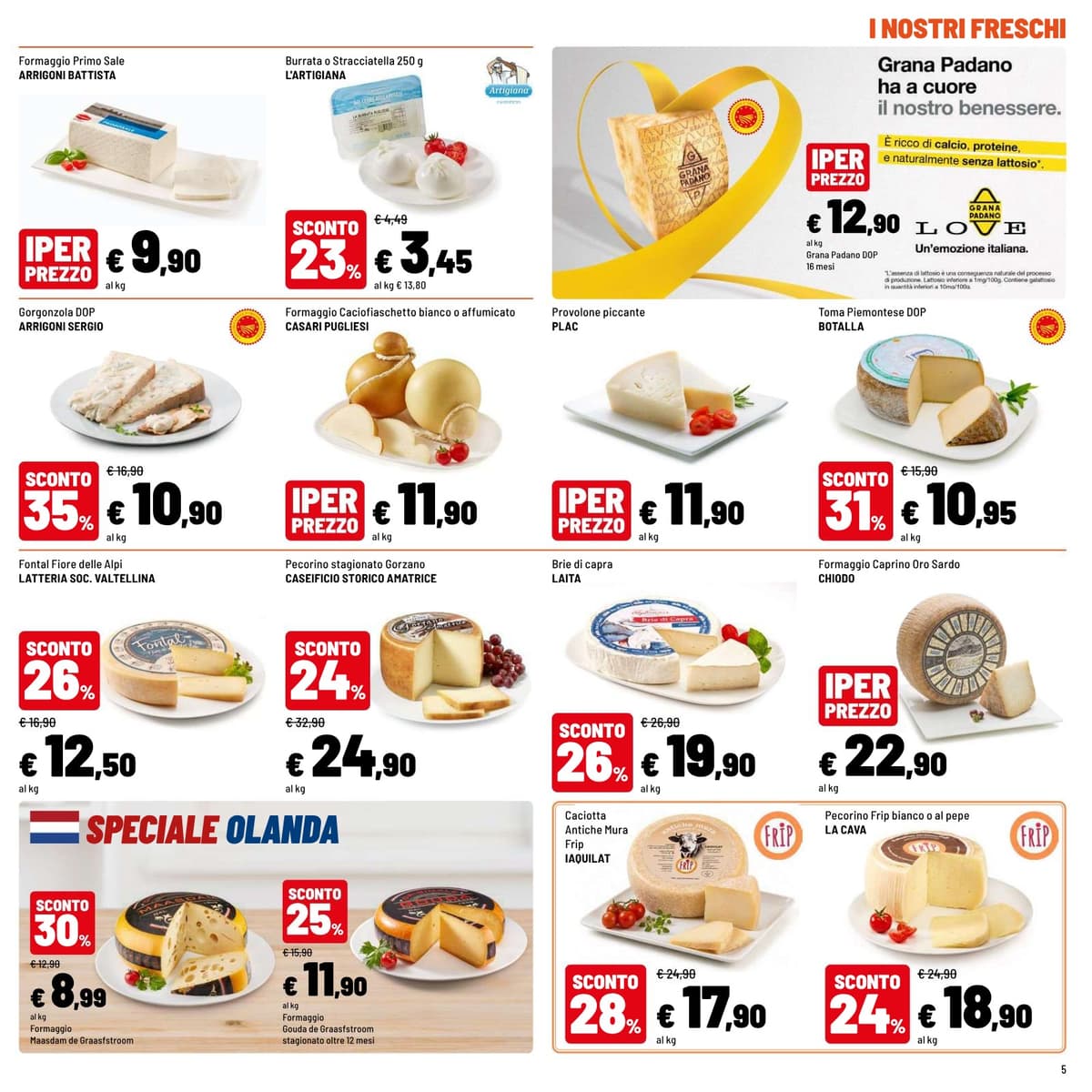 Pagina 5. del volantino Iper La grande i - SCONTI GUSTOSI dal 23/08/2026