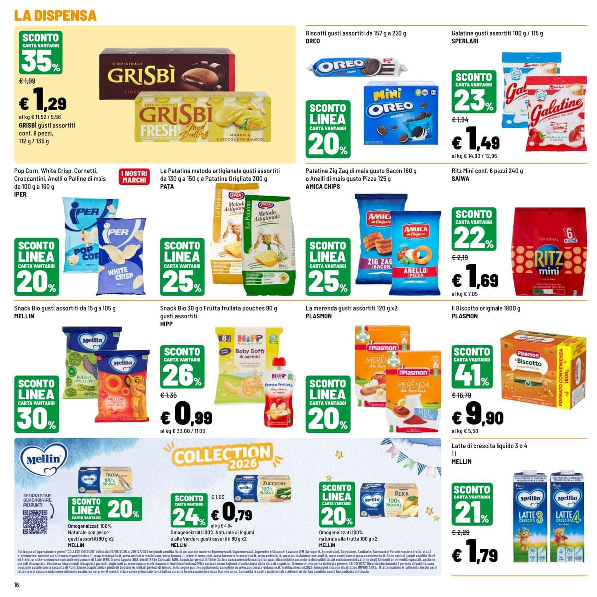 Pagina 16. del volantino Iper La grande i - SCONTI GUSTOSI dal 23/08/2026