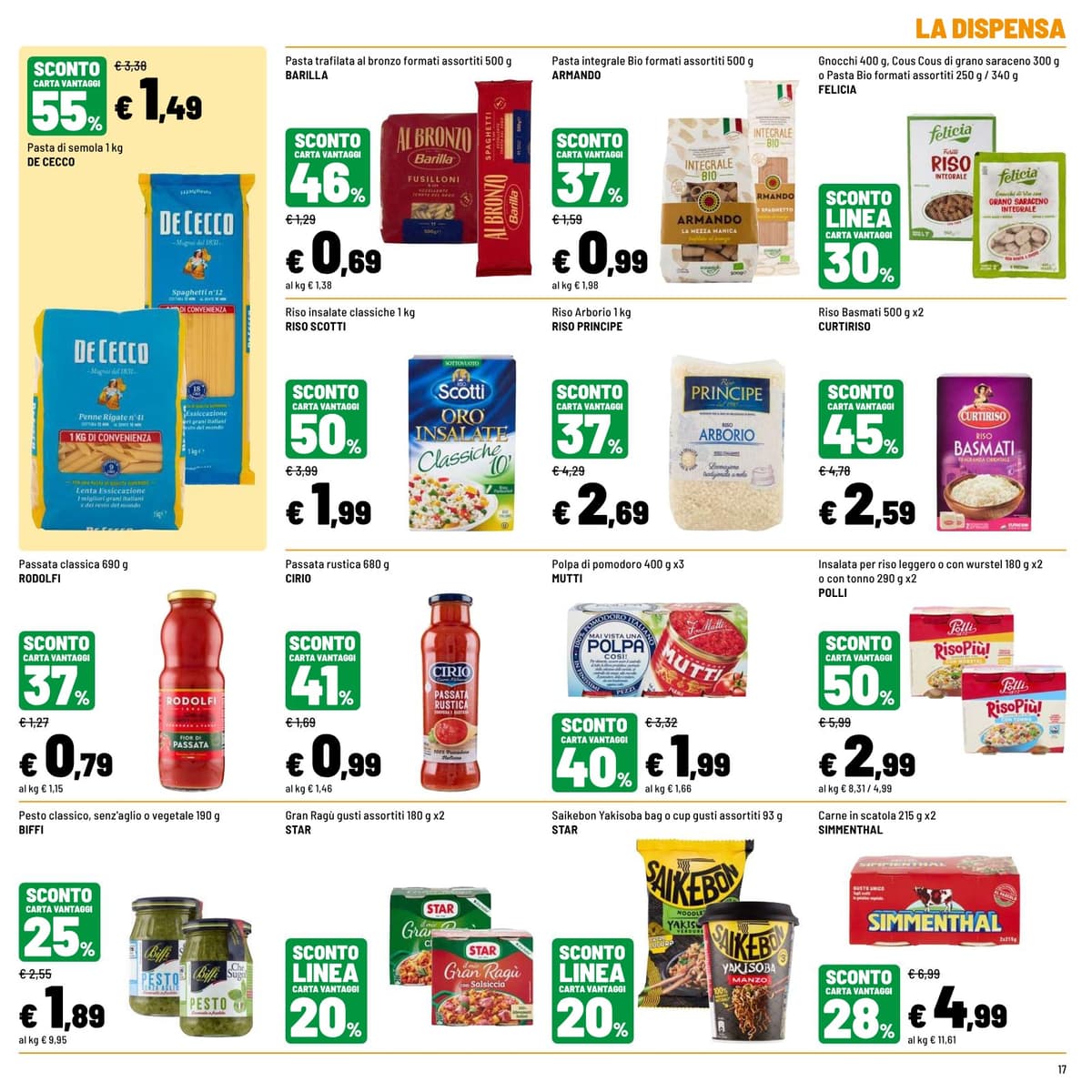 Pagina 17. del volantino Iper La grande i - SCONTI GUSTOSI dal 23/08/2026
