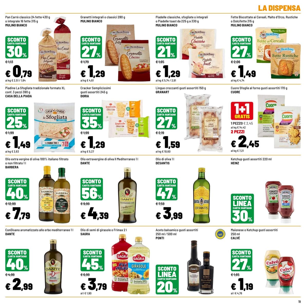 Pagina 19. del volantino Iper La grande i - SCONTI GUSTOSI dal 23/08/2026