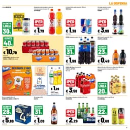 Pagina 21 del volantino Iper La grande i SCONTI GUSTOSI