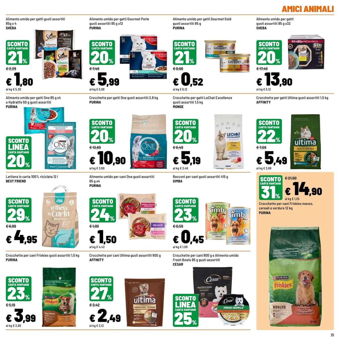 Pagina 25. del volantino Iper La grande i - SCONTI GUSTOSI dal 23/08/2026