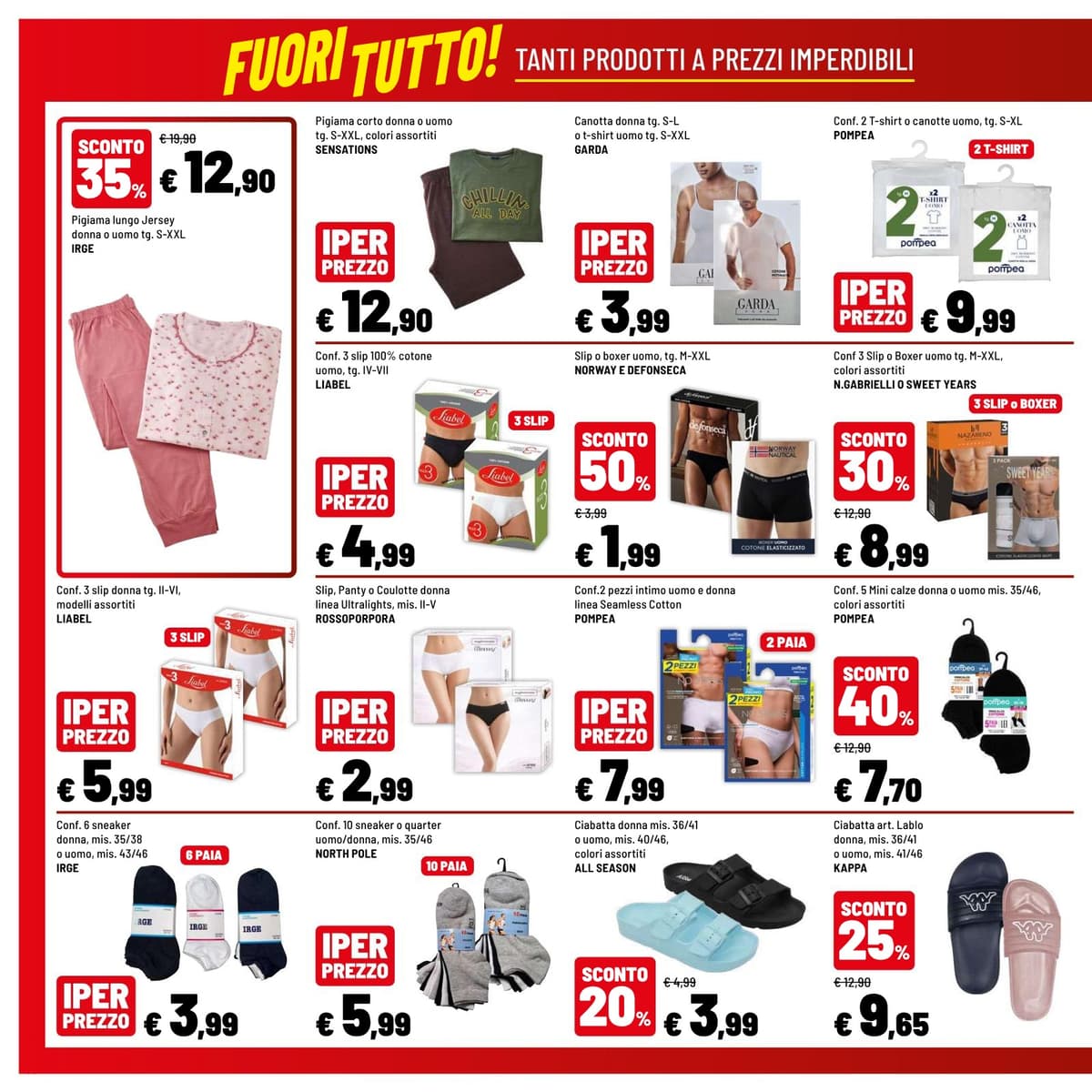 Pagina 38. del volantino Iper La grande i - SCONTI GUSTOSI dal 23/08/2026