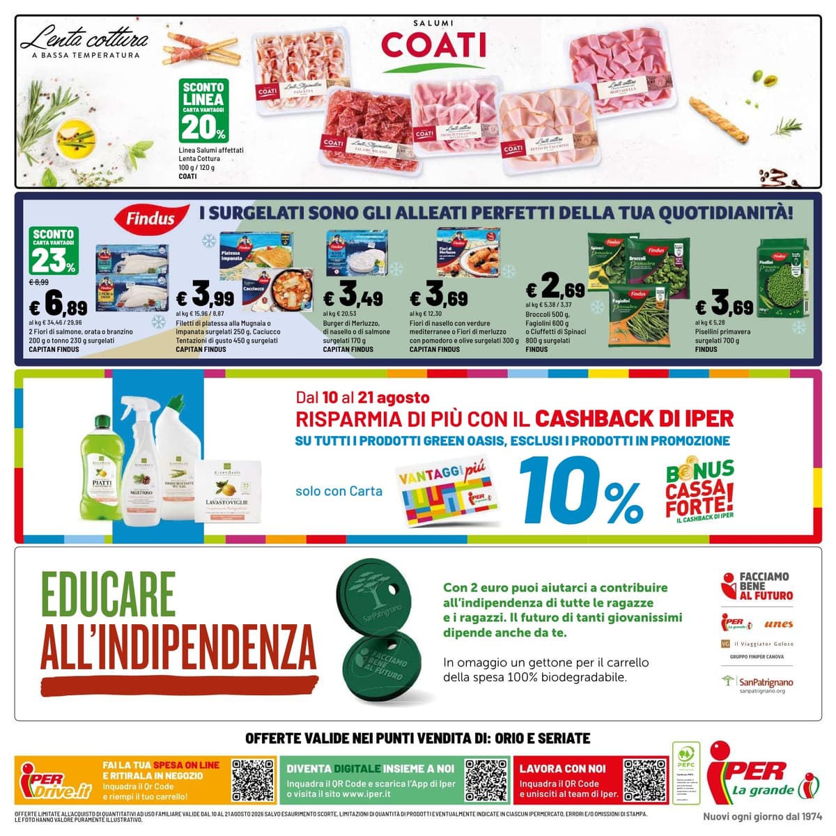 Pagina 40. del volantino Iper La grande i - SCONTI GUSTOSI dal 23/08/2026
