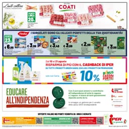 Pagina 40 del volantino Iper La grande i SCONTI GUSTOSI